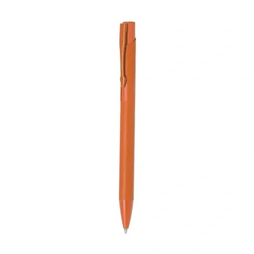 Bolígrafo de aluminio elegante con carga jumbo ref 21407 - Naranja