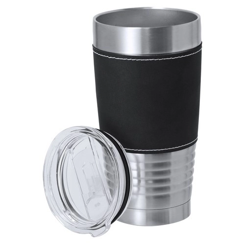 Vaso térmico acero inox doble pared con tapa dosificadora ref 21409
