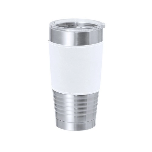 Vaso térmico acero inox doble pared con tapa dosificadora ref 21409