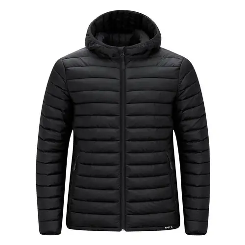 Chaqueta Unisex RPET Resistente al Viento y Agua ref 21414 - Negro