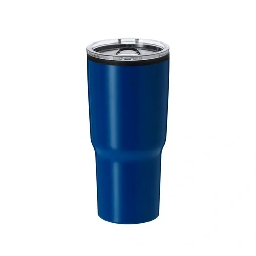 Vaso térmico acero inox con dosificador fácil apertura ref 21426 - Azul