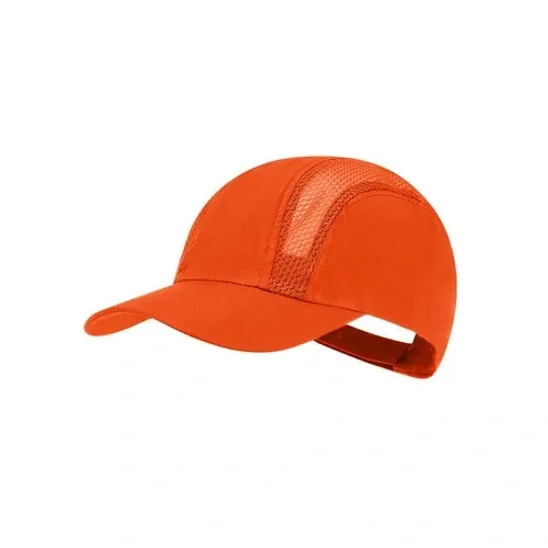 Gorra deportiva ajustable con cierre Velcro ref 21437 - Naranja