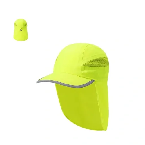 Gorra fluorescente con perfil reflectante y cierre elástico ref 21438 - 00