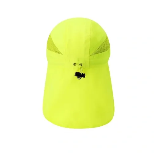 Gorra fluorescente con perfil reflectante y cierre elástico ref 21438 - 02