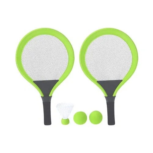 Set de juegos de raquetas con mango ergonómico ref 21480 - Verde Claro