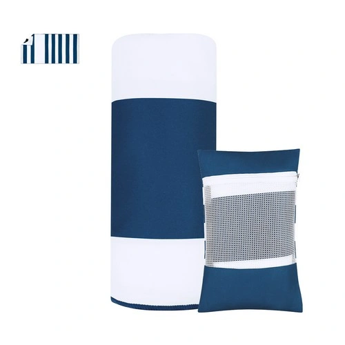 Toalla con bolsillo impermeable y funda de poliéster ref 21500