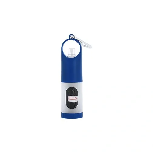 Dispensador de bolsas para mascotas con gel hidroalcohólico ref 21515 - Azul
