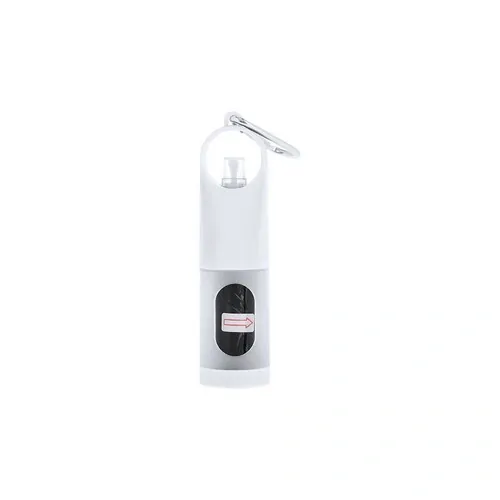 Dispensador de bolsas para mascotas con gel hidroalcohólico ref 21515 - Blanco