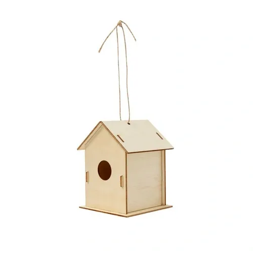 Caseta colgante para pájaros con pinturas a base de agua ref 21516 - 02