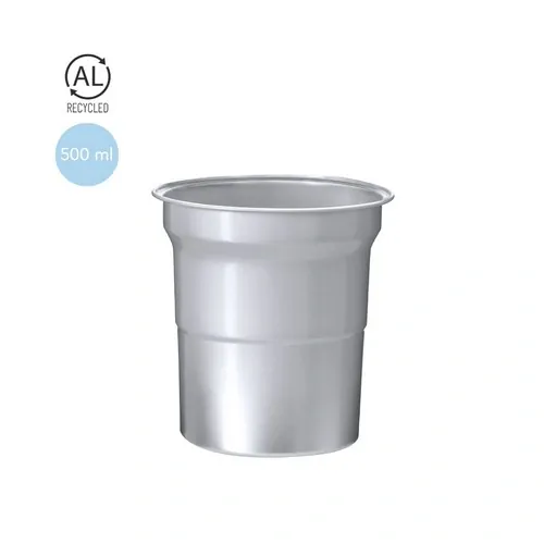 Vaso de Aluminio Reciclado 500 ml Ligero y Reutilizable ref 21533 - 00