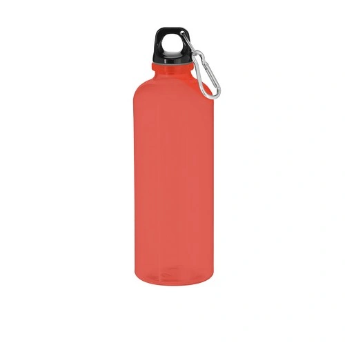 Bidón RPET 630 ml con mosquetón para fácil transporte ref 21552