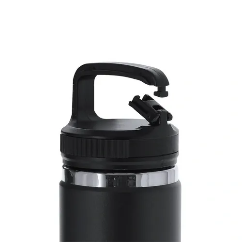 Bidón térmico de acero reciclado con asa mosquetón ref 21556 - 07