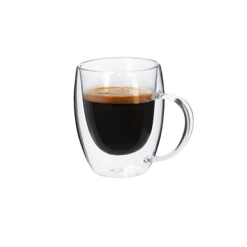 Taza térmica de cristal de borosilicato con tapa hermética ref 21563