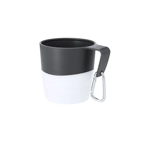 Taza plegable de silicona con mosquetón para fácil transporte ref 21567 - 05