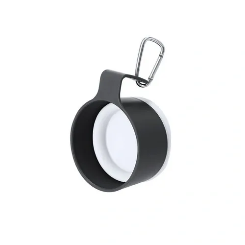 Taza plegable de silicona con mosquetón para fácil transporte ref 21567 - 07