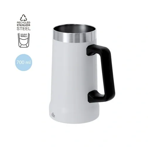 Jarra de Acero Inox Reciclado con Asa Ergonómica ref 21568 - 00