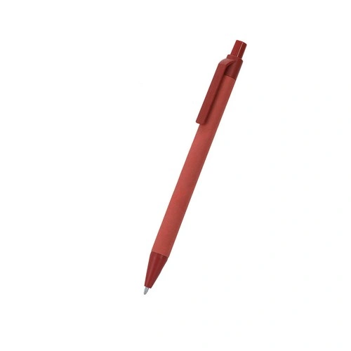 Bolígrafo ecológico de cartón reciclado y caña de trigo ref 21601