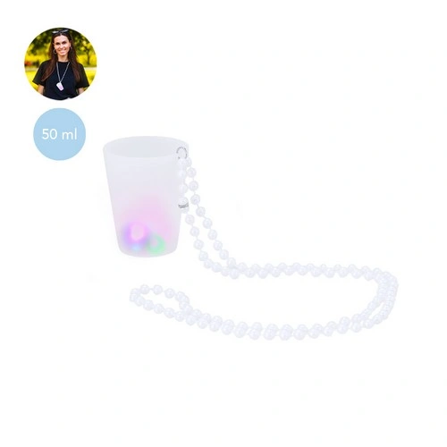 Vaso chupito LED multicolor con 3 modos de luz ref 21633