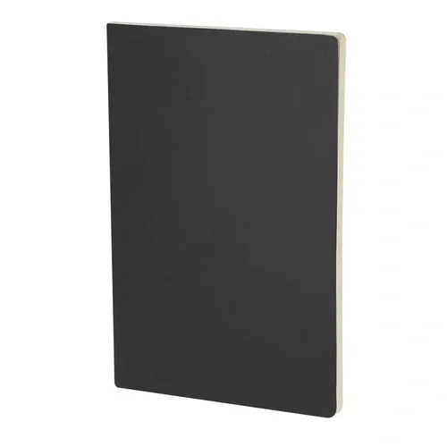 Libreta de cartón reciclado con 60 hojas a raya ref 21654 - Negro