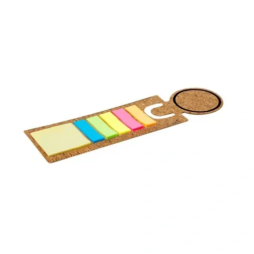 Regla marcapáginas de corcho con notas adhesivas ref 21660 - 03