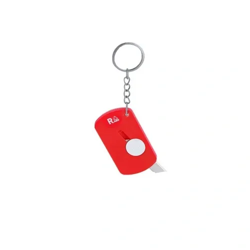 Llavero cúter RABS reciclado con hoja de acero inox ref 21676 - 05