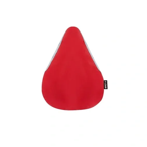 Funda de sillín ajustable y reflectante en RPET ref 21678 - Rojo