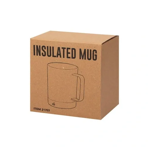 Taza reciclada de acero inoxidable y PP seguro ref 21703 - 05