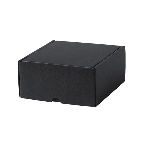Caja de presentación S en cartón reciclado negro ref 21708 - Negro