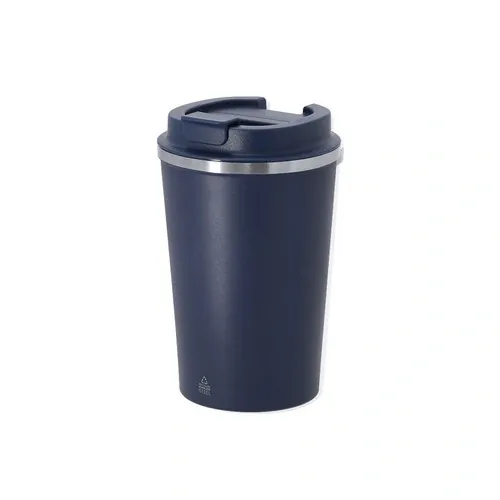 Vaso térmico de acero reciclado con tapa dosificadora ref 21745 - Marino