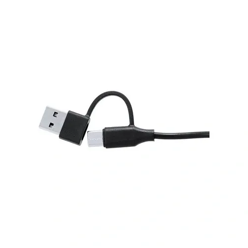 Calentador de tazas de bambú con conexión USB y Tipo C ref 21764