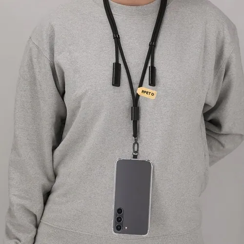 Lanyard innovador con soporte y cargador USB ref 21768 - 03