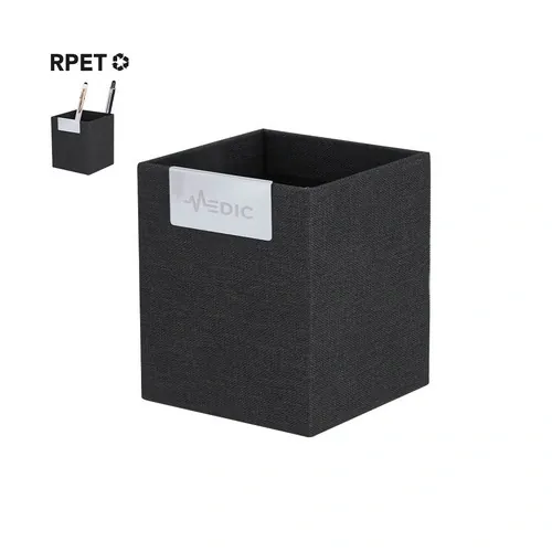 Lapicero RPET 300D bitono con detalle metálico ref 21790 - 00