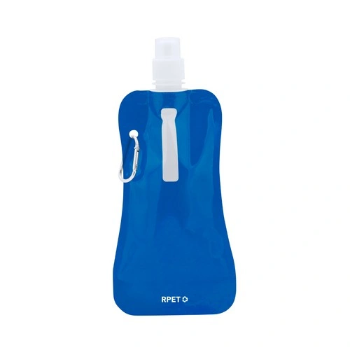 Bidón RPET flexible 400ml con tapón de seguridad ref 21819