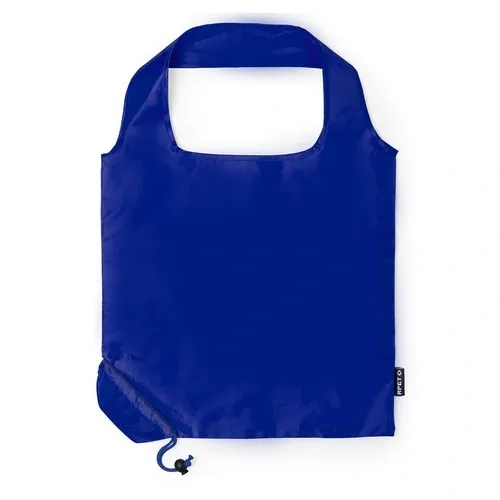 Bolsa plegable RPET con accesorio de ajuste ref 21827 - Azul