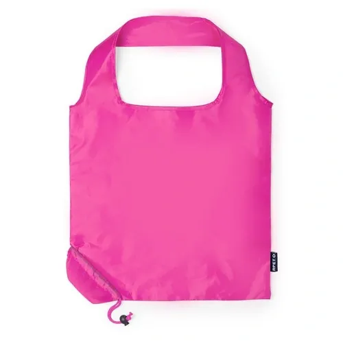 Bolsa plegable RPET con accesorio de ajuste ref 21827 - Fucsia