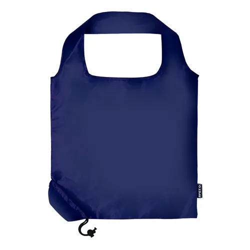 Bolsa plegable RPET con accesorio de ajuste ref 21827 - Marino