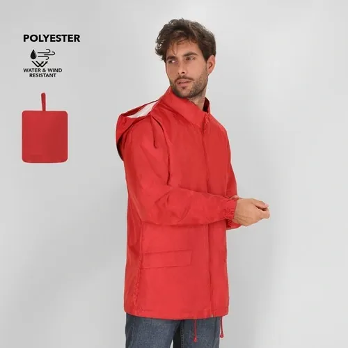Chubasquero unisex con capucha extraíble y ajuste personalizado ref 21829 - 00