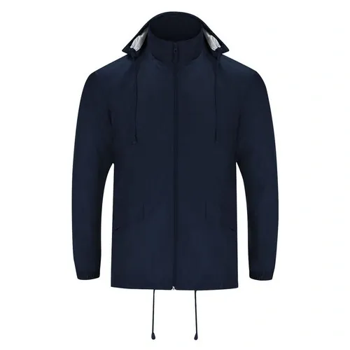 Chubasquero unisex con capucha extraíble y ajuste personalizado ref 21829 - 05