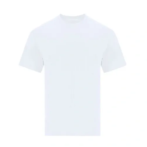 Camiseta Oversize de Manga Corta con Algodón Suave ref 21843 - Blanco