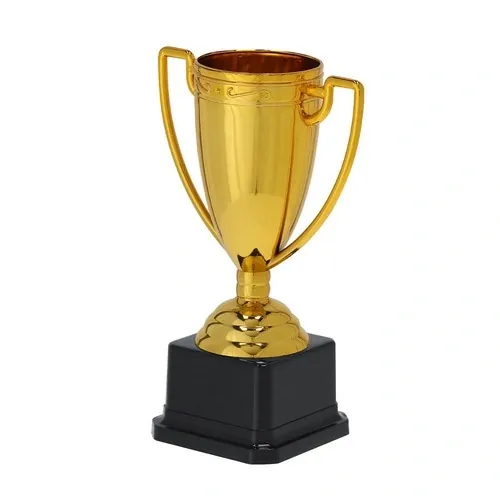 Trofeo dorado con acabado brillante y asas elegantes ref 21858 - 02