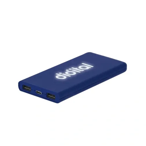 Batería auxiliar 5000 mAh con luz LED y USB dual ref 21871 - 00
