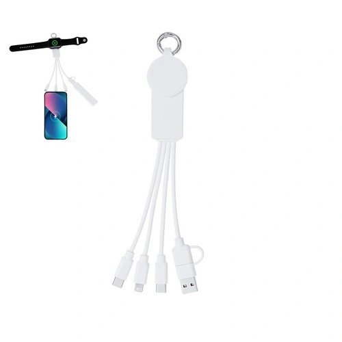 Cable cargador 5 en 1 con carga inalámbrica para smartwatches ref 21886