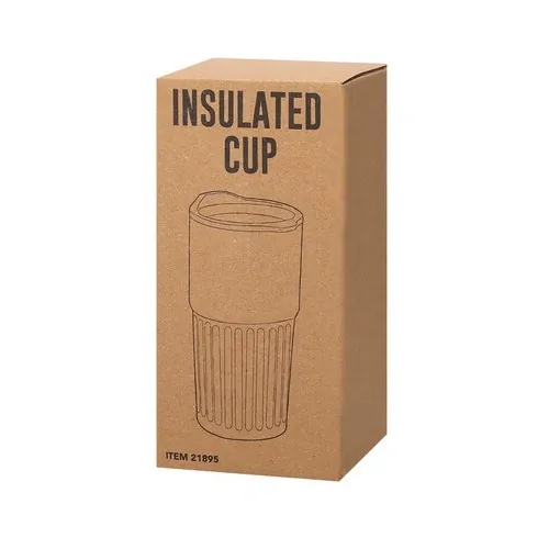 Vaso térmico de acero reciclado con tapa dosificadora ref 21895 - 09