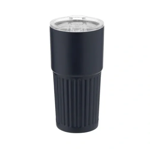 Vaso térmico de acero reciclado con tapa dosificadora ref 21895 - Marino