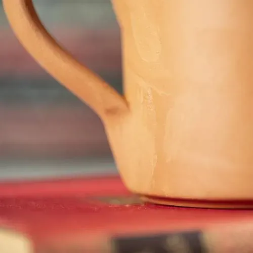 Taza clásica de barro sostenible con acabado esmaltado ref 2659 - 02