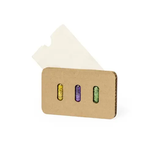 Set de cápsulas de semillas para huerto en estuche reciclado ref 2749 - 01
