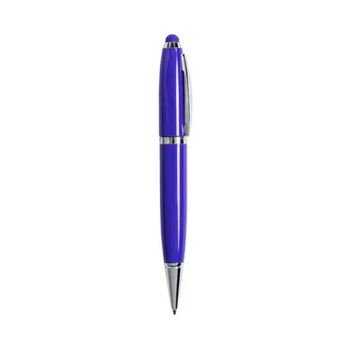 Bolígrafo tecnológico multifunción con memoria USB 16GB ref 5849 - Azul