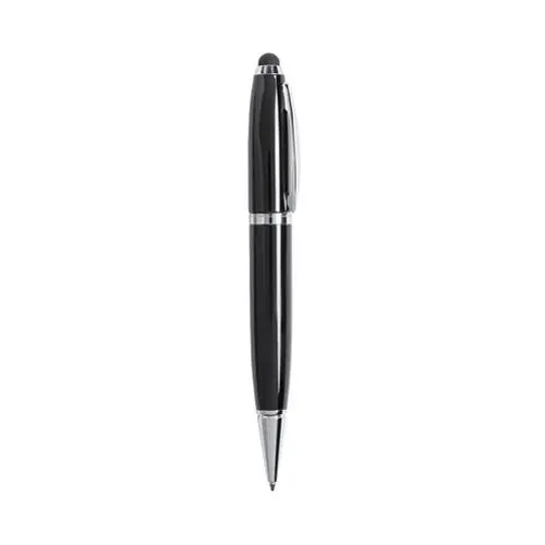 Bolígrafo tecnológico multifunción con memoria USB 16GB ref 5849 - Negro