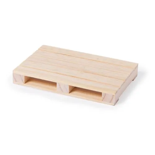 Posavasos Nature en Madera Natural con Forma de Palet ref 6275