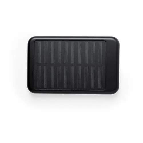 Batería solar 4000 mAh de aluminio con salida USB ref 6307